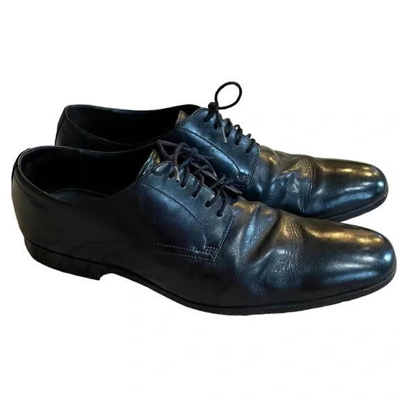 Hugo Boss | Shoes | Boss Hugo Boss Mitano Black Leather  display picture 1